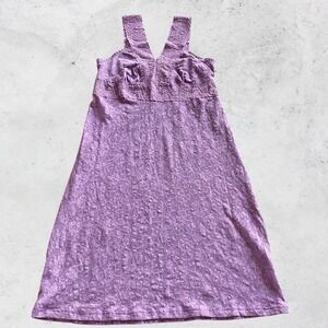 Chanteuse Intimates Small Peacock Purple Lace Chemise Nightgown Y2k Deadstock